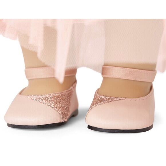 NEW American Girl WINTER PRINCESS DOLL Blonde Pink Hair Swarovski Crystal Tiara - Picture 9 of 13